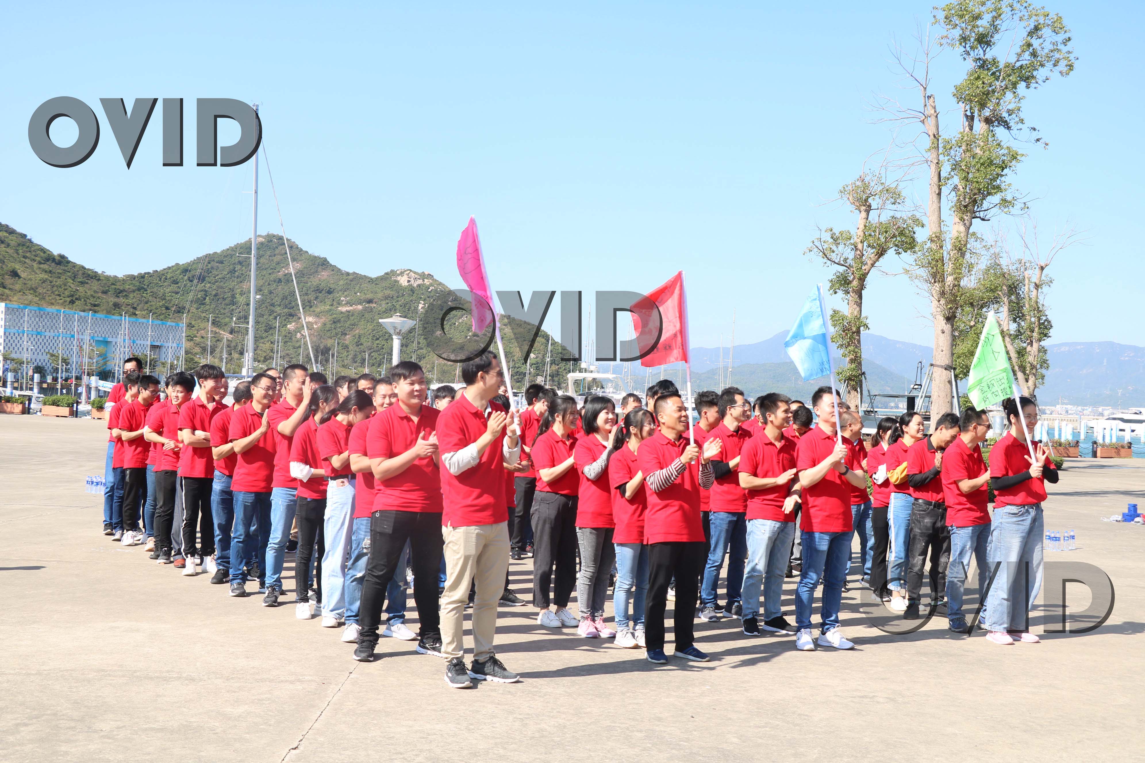 公司员工集体出游
