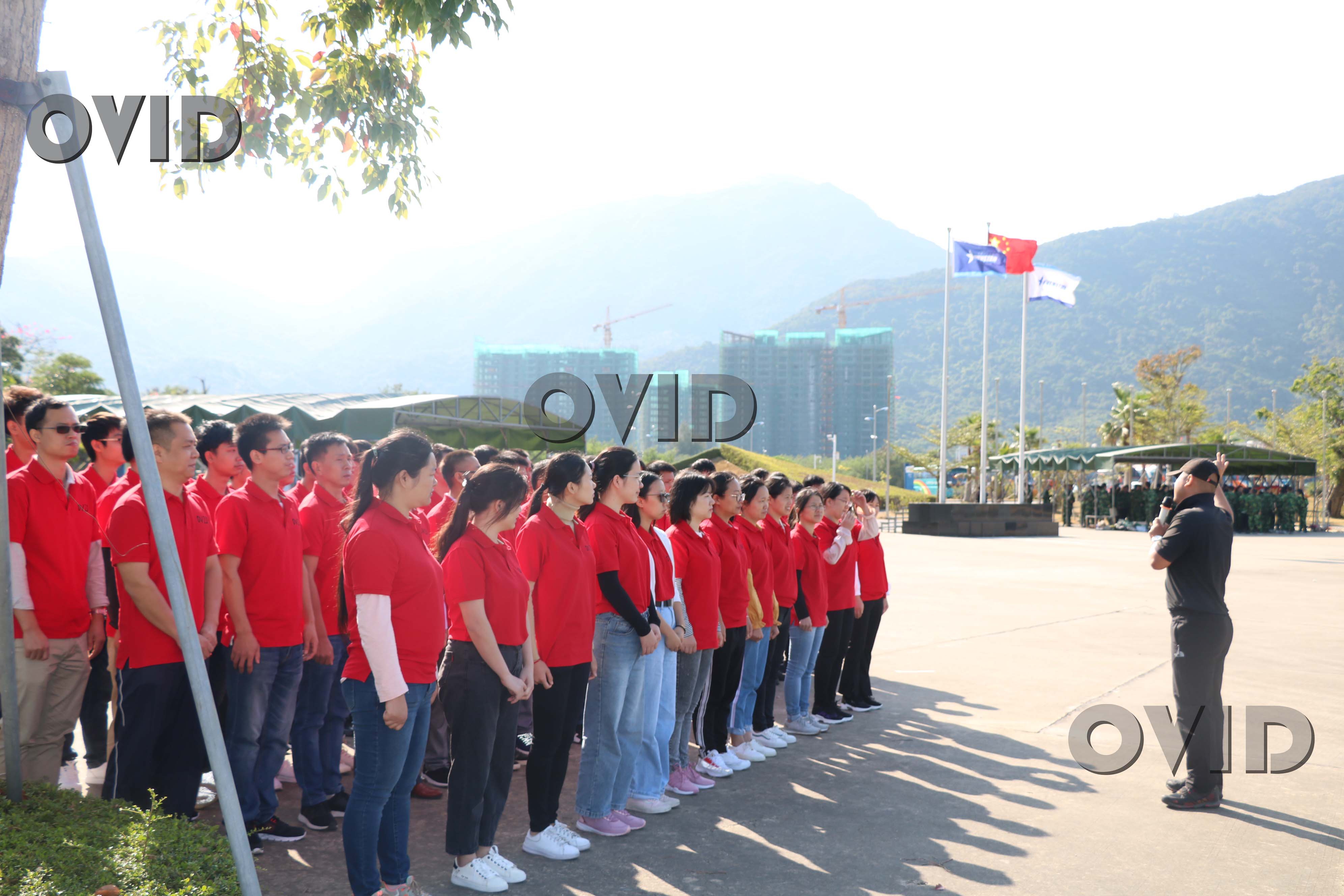 公司员工集体出游